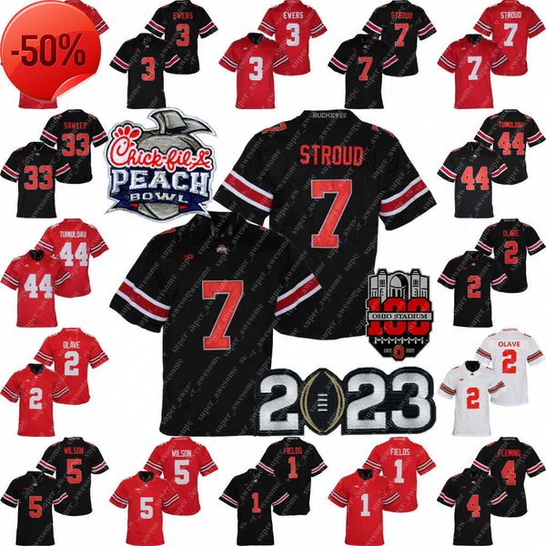 2023 peach bowl ohio state buckeyes jersey c.j. stroud jaxon smith-njigba miyan williams j.t. tuimoloau treveyon henderson emeka egbuka marv, Black;red
2023 peach bowl ohio state buckeyes jersey c.j. stroud jaxon smith-njigba miyan williams j.t. tuimoloau treveyon henderson emeka egbuka marv, Black;red