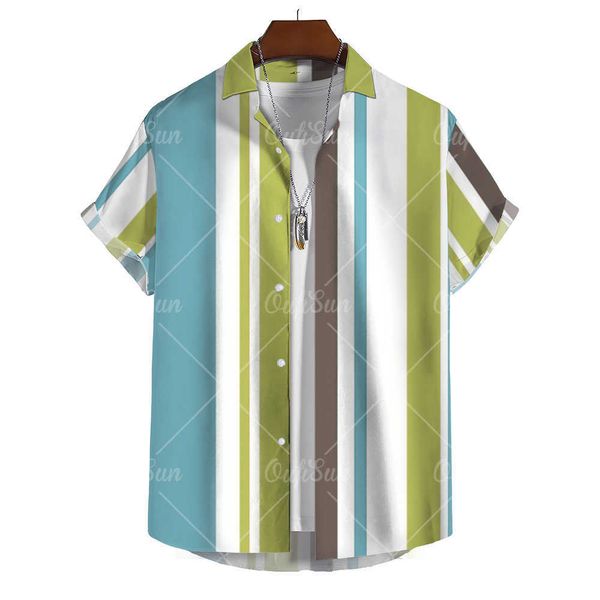 summer stylish cool men's short sleeve button turndown shirts simple color stripe men's clothes d print customization cbj, White;black
summer stylish cool men's short sleeve button turndown shirts simple color stripe men's clothes d print customization cbj, White;black