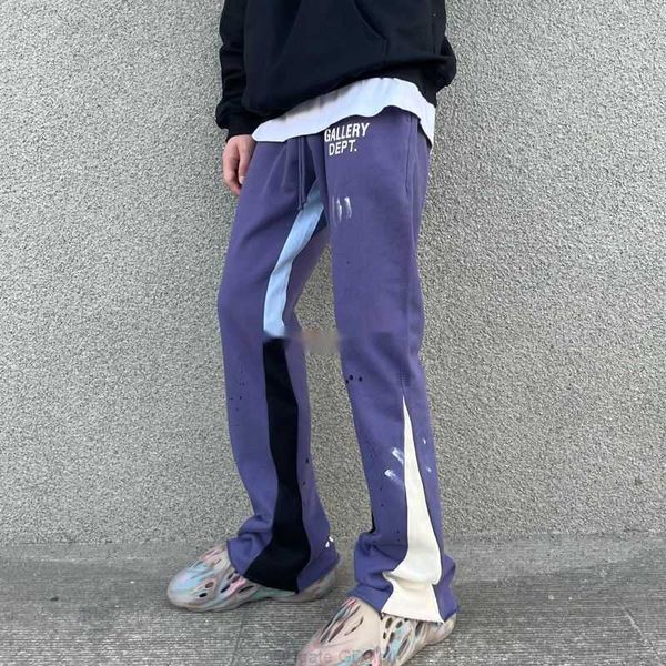 designer clothing galleries pant galleryes depts handpainted speckled drawstring splicing micro speaker toilet street casual pants male, Black
designer clothing galleries pant galleryes depts handpainted speckled drawstring splicing micro speaker toilet street casual pants male, Black