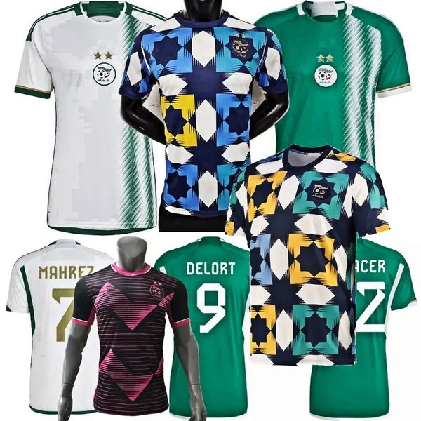 player fans 2022 2023 algeria soccer jerseys two stars delort ounas bentaleb mahrez belaili bennacer bensebaini eam 22 23 training football, Black;yellow
player fans 2022 2023 algeria soccer jerseys two stars delort ounas bentaleb mahrez belaili bennacer bensebaini eam 22 23 training football, Black;yellow