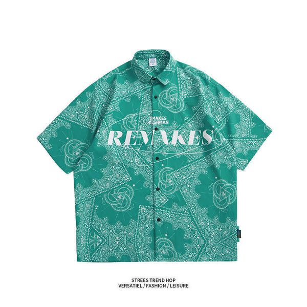 loose personality customized street style bohemian style printed cuban shortsleeved men's shirt casual shirts print pattern men ysg, White;black
loose personality customized street style bohemian style printed cuban shortsleeved men's shirt casual shirts print pattern men ysg, White;black