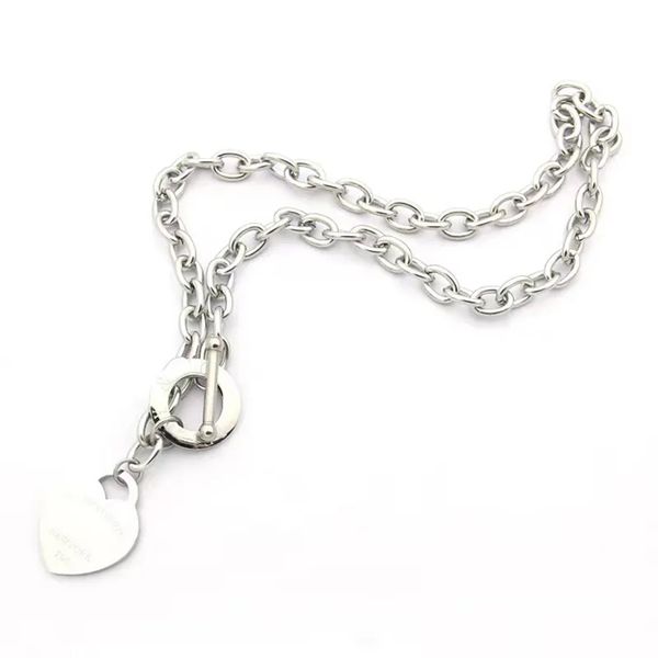 seller new luxury love pendant necklace glamour fashion designer necklace stainless steel designer jewelry party wear valentine's gift, Silver
seller new luxury love pendant necklace glamour fashion designer necklace stainless steel designer jewelry party wear valentine's gift, Silver
