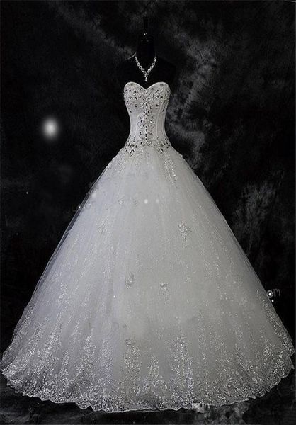 sparkling beading crystal ball gown wedding dresses lace rhinestone plus size robe de mariage bridal vestido de novia9589150, White
sparkling beading crystal ball gown wedding dresses lace rhinestone plus size robe de mariage bridal vestido de novia9589150, White