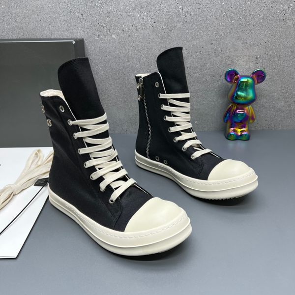 designer rick canvas shoes owens high-shoes jumbo shoeslace solid black male sneakers size 34-48
designer rick canvas shoes owens high-shoes jumbo shoeslace solid black male sneakers size 34-48