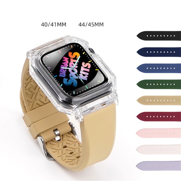 fit Transparent Case Strap Band Liquid Silicone Integrated Fashion Clear Cover Bracelet Straps Bands Watchband for Apple Watch Series 4 5 6 7 8 iWatch 44/45mm s s i /mm
fit Transparent Case Strap Band Liquid Silicone Integrated Fashion Clear Cover Bracelet Straps Bands Watchband for Apple Watch Series 4 5 6 7 8 iWatch 44/45mm s s i /mm
