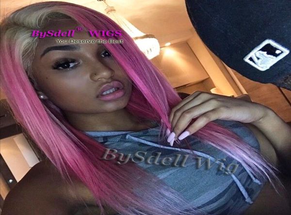 lady blonde root ombre pink red color hair lace front wig synthetic heat resistant straight hair lace wigs for woman7468155, Black
lady blonde root ombre pink red color hair lace front wig synthetic heat resistant straight hair lace wigs for woman7468155, Black