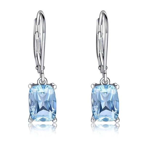 simple fashion bright sky blue cz drop earrings for bridal wedding engagement party minimalist gift elegant lady jewelry, Silver
simple fashion bright sky blue cz drop earrings for bridal wedding engagement party minimalist gift elegant lady jewelry, Silver