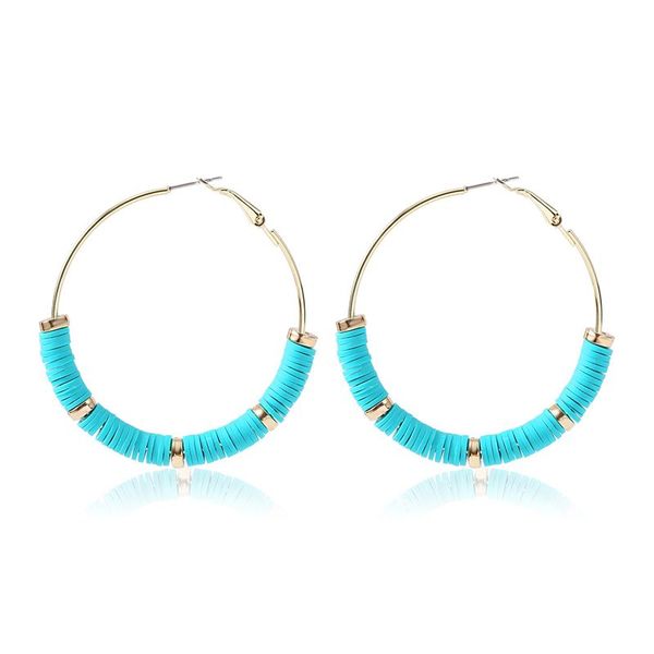 bohemian statement fashion polymer clay korean multicolor circled hoop shaped earrings women jewelry cute gifts, Golden;silver
bohemian statement fashion polymer clay korean multicolor circled hoop shaped earrings women jewelry cute gifts, Golden;silver