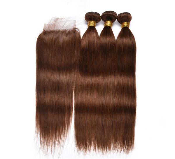 4 brown human hair weft with lace closure silky straight human hair weaves with lace closure brown hair extension 4pcslot1897693, Black;brown
4 brown human hair weft with lace closure silky straight human hair weaves with lace closure brown hair extension 4pcslot1897693, Black;brown