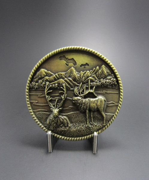 whole retail belt buckle antique bronze plated deer wild life western belt buckle bucklewt107ab 1813471, Slivery;black
whole retail belt buckle antique bronze plated deer wild life western belt buckle bucklewt107ab 1813471, Slivery;black