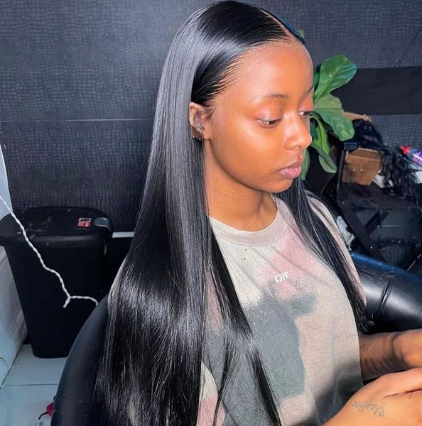 13x4 natural color bone straight hd full lace front wig human hair wig women 28 inch seamless natural hairline wavy3267224, Black
13x4 natural color bone straight hd full lace front wig human hair wig women 28 inch seamless natural hairline wavy3267224, Black