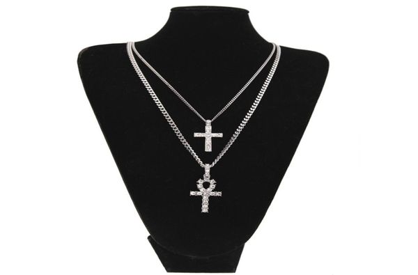 egyptian ankh with cross pendant necklace set rhinestone crystal key to life egypt cross necklaces hip hop jewelry set1099635, Silver
egyptian ankh with cross pendant necklace set rhinestone crystal key to life egypt cross necklaces hip hop jewelry set1099635, Silver