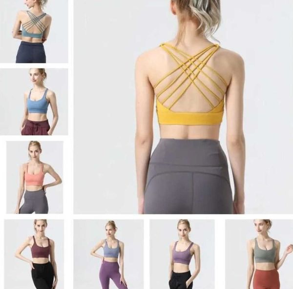lulus women's sports bra cross back eight stripe yoga fitness nude comfortable high elastic dress new style thin, Black;white
lulus women's sports bra cross back eight stripe yoga fitness nude comfortable high elastic dress new style thin, Black;white