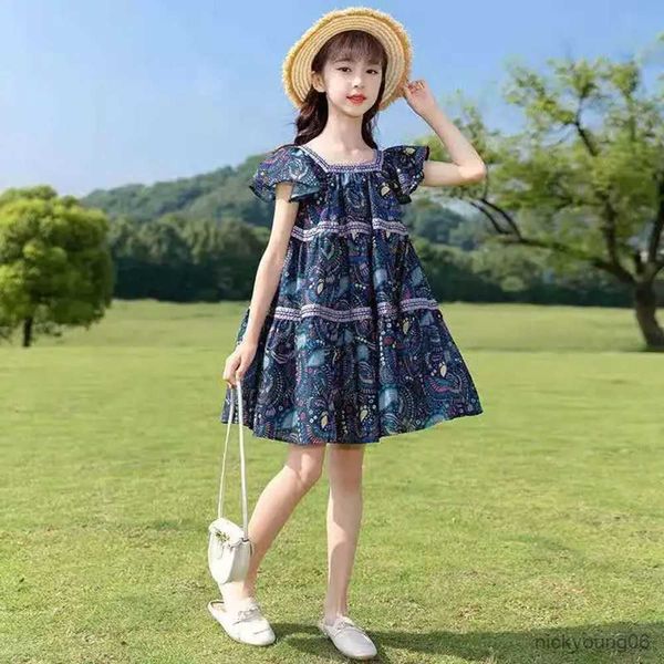 girl's dresses summer girl short sleeve dress chidlren print chiffon casual for girls 4-14 teeange kids clothes 13 r230607, Red;yellow
girl's dresses summer girl short sleeve dress chidlren print chiffon casual for girls 4-14 teeange kids clothes 13 r230607, Red;yellow