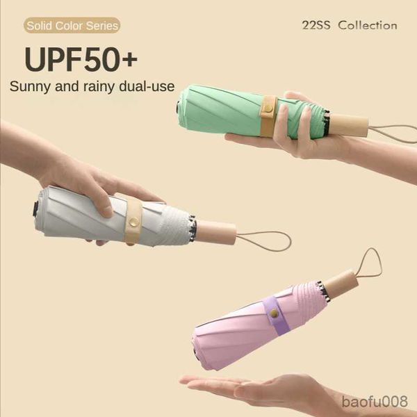 umbrellas new 8-bone solid color wooden handle umbrella women man folding windproof reinforced sun and rain umbrella chuva r230607
umbrellas new 8-bone solid color wooden handle umbrella women man folding windproof reinforced sun and rain umbrella chuva r230607