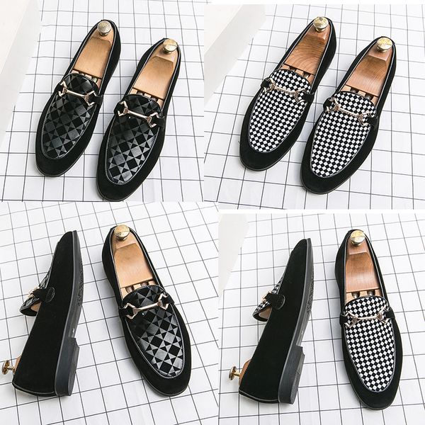 luxury brands brogue men shoes new metal buckle casual business shoes fashion loafers comfortable mens leather shoes round toe size 38-48, Black
luxury brands brogue men shoes new metal buckle casual business shoes fashion loafers comfortable mens leather shoes round toe size 38-48, Black