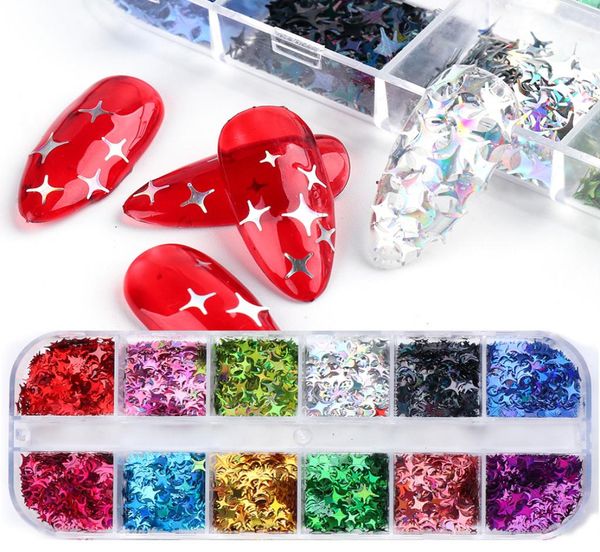 12 grids stars nail sequins flakes fall maple leaf nail art glitter gold 3d decoration holographic laser powder paillette8636272, Silver;gold
12 grids stars nail sequins flakes fall maple leaf nail art glitter gold 3d decoration holographic laser powder paillette8636272, Silver;gold