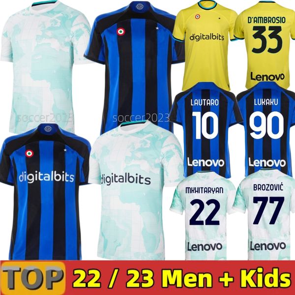 23 24 lukaku soccer jerseys barella correa inters dzeko giroud ibrahimovic lautaro milans theo brahim 22 23 football shirt uniforms men kids, Black;yellow
23 24 lukaku soccer jerseys barella correa inters dzeko giroud ibrahimovic lautaro milans theo brahim 22 23 football shirt uniforms men kids, Black;yellow