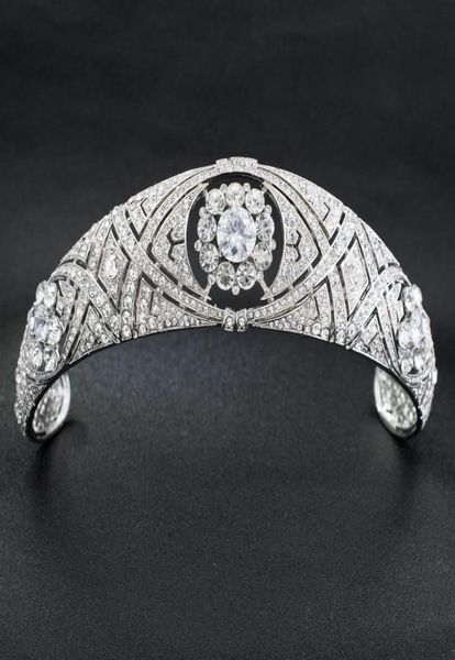 luxury austrian crystals cz meghan princess wedding bridal tiara crown hair accessories bride silver headband fshion jewelry9168694
luxury austrian crystals cz meghan princess wedding bridal tiara crown hair accessories bride silver headband fshion jewelry9168694