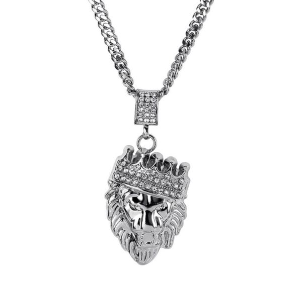 fashion men rock hip hop lion head pendant necklace iced out american star male full rhinestone jewelry long chain for mens6232722, Silver
fashion men rock hip hop lion head pendant necklace iced out american star male full rhinestone jewelry long chain for mens6232722, Silver