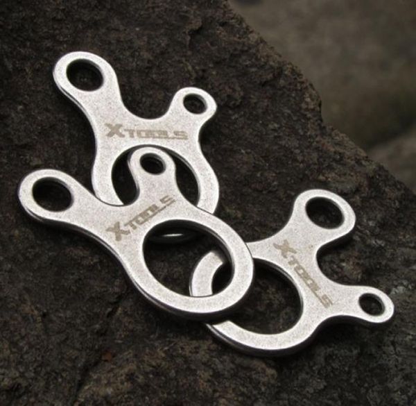 10pcslot edc gear tying rope easy fast tightly camping hiking stainless steel 3 holes multitool knotting stainless steel tool7269990, Silver
10pcslot edc gear tying rope easy fast tightly camping hiking stainless steel 3 holes multitool knotting stainless steel tool7269990, Silver