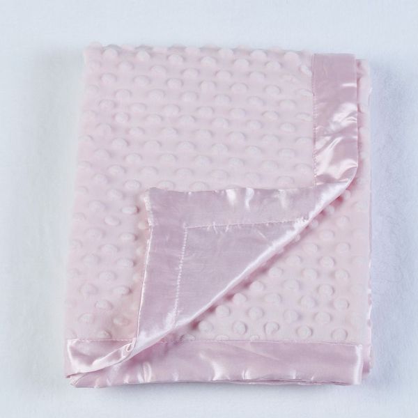 double-layer pink baby blanket bump super crystal velvet selvedge edging bath towel for warm care
double-layer pink baby blanket bump super crystal velvet selvedge edging bath towel for warm care