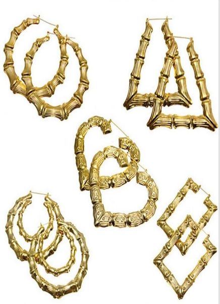 fashion jewelry multiple shapes ethnic large vintage gold plated bamboo hoop earrings for women choice 15417234092, Golden;silver
fashion jewelry multiple shapes ethnic large vintage gold plated bamboo hoop earrings for women choice 15417234092, Golden;silver