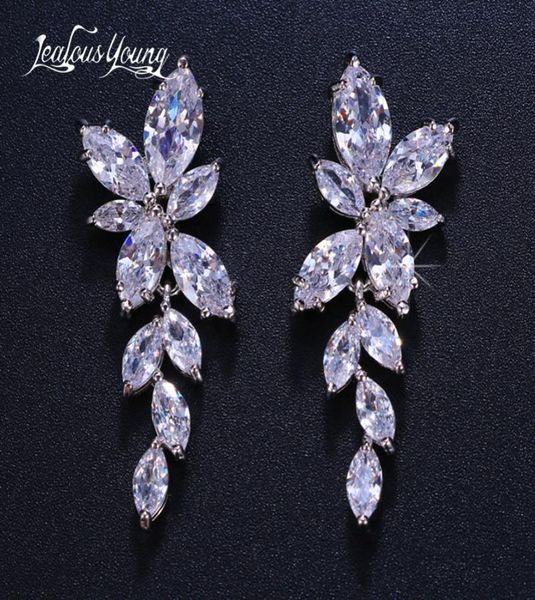 jewelry accessories earringsdangle earrings 2022 fashion leaf zircon drop earrings for women white gold color crystal wedding earr3434321, Silver
jewelry accessories earringsdangle earrings 2022 fashion leaf zircon drop earrings for women white gold color crystal wedding earr3434321, Silver