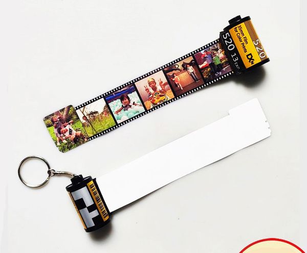 sublimation blank memory film keychains key ring key ring transfer printing material new style, Silver
sublimation blank memory film keychains key ring key ring transfer printing material new style, Silver
