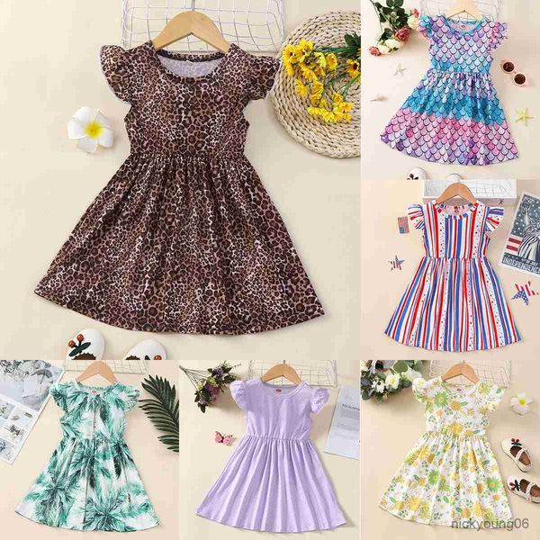 girl's dresses summer girl dress polyester leopard flower printings a-link sundress infant baby casual ruffles sleeve princess skirt r2, Red;yellow
girl's dresses summer girl dress polyester leopard flower printings a-link sundress infant baby casual ruffles sleeve princess skirt r2, Red;yellow