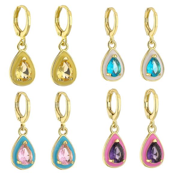 luxurious water drop cubic zircon earrings exquisite 18k gold plated jewelry accessories for women earrings, Silver
luxurious water drop cubic zircon earrings exquisite 18k gold plated jewelry accessories for women earrings, Silver