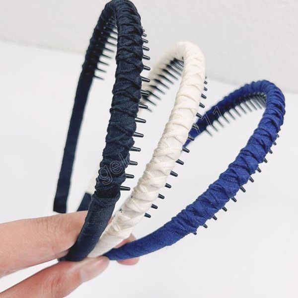 fashion summer headwear cool face washing hairband none-slip teeth headband for classic hair accessories, Slivery;white
fashion summer headwear cool face washing hairband none-slip teeth headband for classic hair accessories, Slivery;white