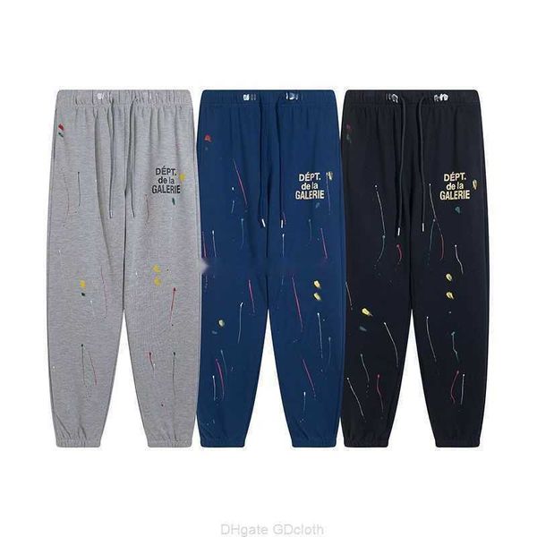 designer clothing galleries depts hand painted ink splashed print pants men's women's american high street versatile loose casual, Black
designer clothing galleries depts hand painted ink splashed print pants men's women's american high street versatile loose casual, Black