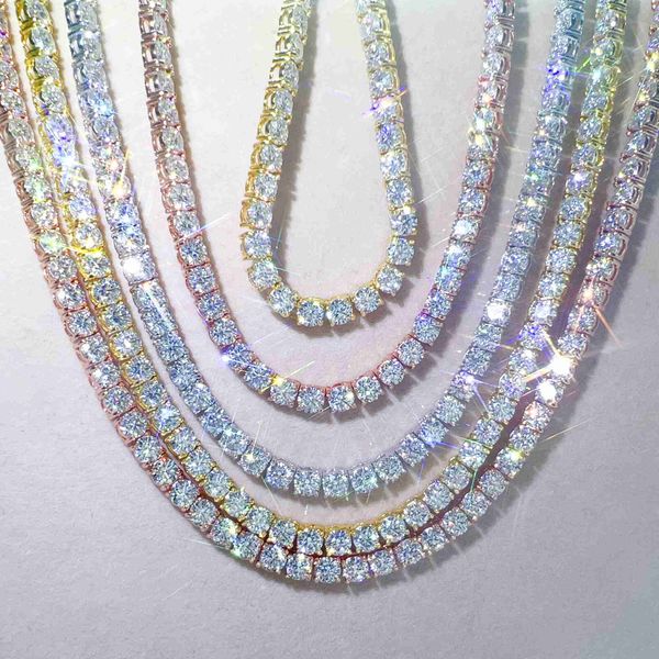 hip hop unique design vvs moissanite rose gold good price silver iced out tennis chain
hip hop unique design vvs moissanite rose gold good price silver iced out tennis chain
