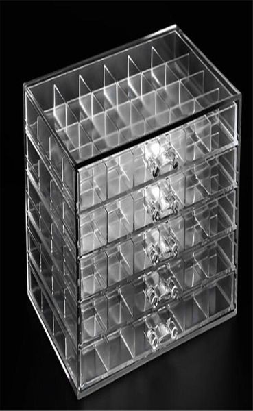 120 grids deskstorage box excellent acrylic nail polish rack nail accessories holder applicable to nail jewelry display d2402764149, Silver
120 grids deskstorage box excellent acrylic nail polish rack nail accessories holder applicable to nail jewelry display d2402764149, Silver