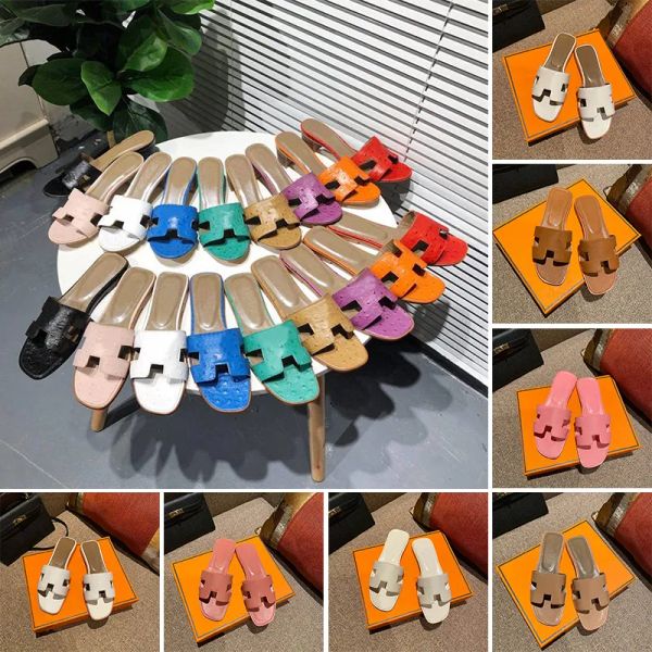 oran h designer sandals womens slippers summer ladies luxury vintage mule flat brown pink white green beach tourism word slipper female xxt, Black
oran h designer sandals womens slippers summer ladies luxury vintage mule flat brown pink white green beach tourism word slipper female xxt, Black