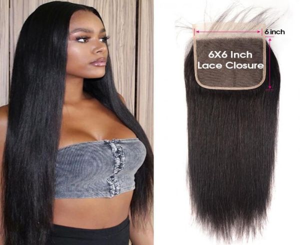 xcsunnyhair individual straight hair 6x6 lace closure part brazilian straight hair closure pre plucked with baby hair lct6001594029, Black;brown 
xcsunnyhair individual straight hair 6x6 lace closure part brazilian straight hair closure pre plucked with baby hair lct6001594029, Black;brown