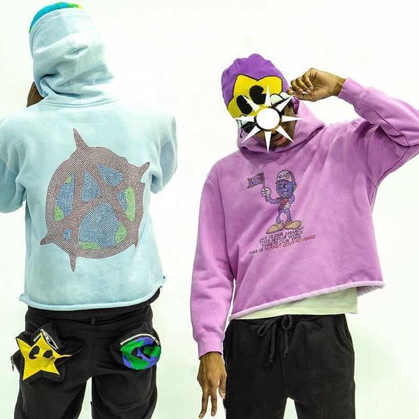 custom men sweatshirts hoodies no string cut and sew oversized cropped french terry cotton edgs raw hem rhinestone hoodie, Black
custom men sweatshirts hoodies no string cut and sew oversized cropped french terry cotton edgs raw hem rhinestone hoodie, Black