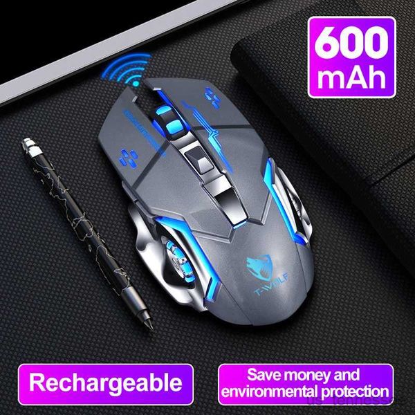 Image of Mice Mice Wireless Mouse Charging Gaming Mouse Mute Backlit Mouse Ergonomic Optical Computer Accessories for Pc Laptop
