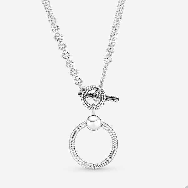 925 sterling silver charm necklaces for pandora moments o pendant t-bar necklace set designer jewelry for women girls sisters gift chain nec
925 sterling silver charm necklaces for pandora moments o pendant t-bar necklace set designer jewelry for women girls sisters gift chain nec
