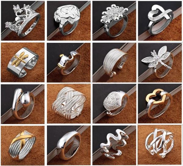 arrival fashion jewelry 925 silver finge rings beautiful womengirls multi styles rings mix size charming gift 60pcslot ho3080321
arrival fashion jewelry 925 silver finge rings beautiful womengirls multi styles rings mix size charming gift 60pcslot ho3080321