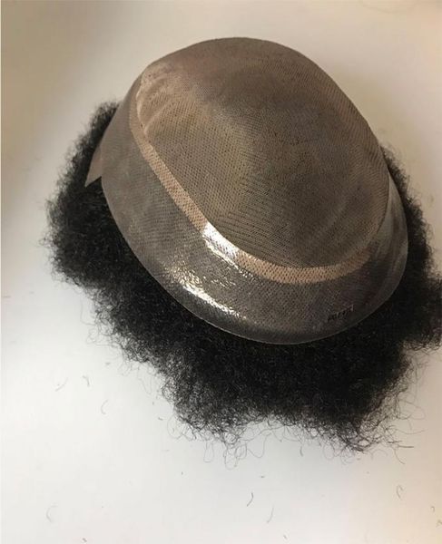brazilian hair afro men toupee hair repalacement human hair toupee fine mono with skin base 1967137, Black
brazilian hair afro men toupee hair repalacement human hair toupee fine mono with skin base 1967137, Black