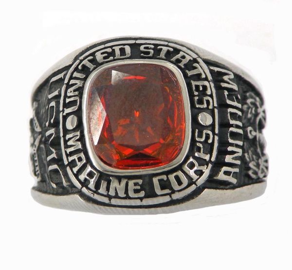 fanssteel stainless steel vintage mens or wemens jewelry united state marine cooperation military ring usmc ring 07w90r1923077, Silver
fanssteel stainless steel vintage mens or wemens jewelry united state marine cooperation military ring usmc ring 07w90r1923077, Silver