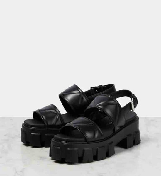 summer wedges brushed women sandals black white leathers heel monolith leather platform sandal triangle logo-designers ankle strap flat with
summer wedges brushed women sandals black white leathers heel monolith leather platform sandal triangle logo-designers ankle strap flat with