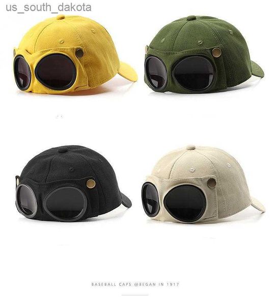 korean version of female personality ins tide brand flying glasses hat outdoor mountaineering fishing male sun shade baseball ca l230523, Blue;gray
korean version of female personality ins tide brand flying glasses hat outdoor mountaineering fishing male sun shade baseball ca l230523, Blue;gray