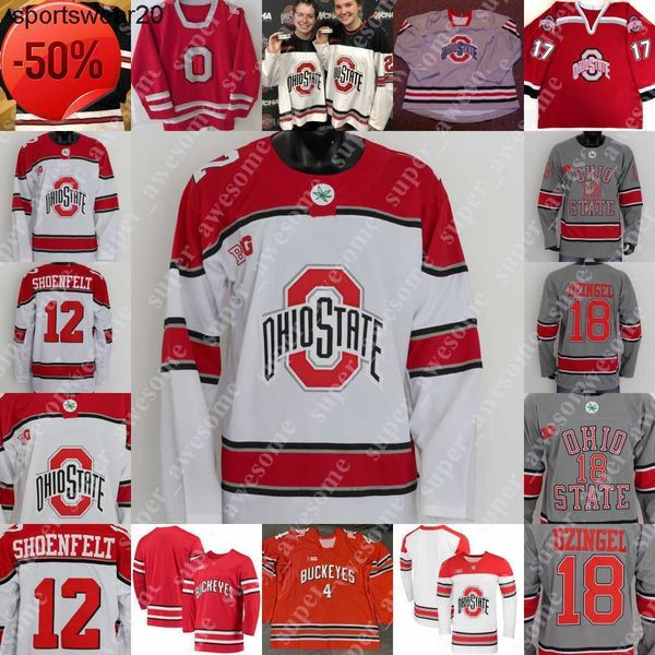 ohio state buckeyes hockey jersey jake wise stephen halliday travis treloar kamil sadlocha mason lohrei patrick guzzo cam thiesing jakub dob, Black;red
ohio state buckeyes hockey jersey jake wise stephen halliday travis treloar kamil sadlocha mason lohrei patrick guzzo cam thiesing jakub dob, Black;red