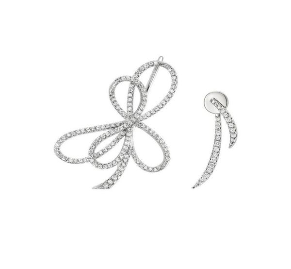 original bling ultraflash diamond bow asymmetrical earrings temperamental stud silver pin earrings women1348623, Golden;silver
original bling ultraflash diamond bow asymmetrical earrings temperamental stud silver pin earrings women1348623, Golden;silver