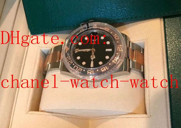 elling 40mm men's sport watch 18k rose gold/ss gmt 126711 ceramic bezel basel world black dial asia 2813 movement automatic mens watche, Slivery;brown
elling 40mm men's sport watch 18k rose gold/ss gmt 126711 ceramic bezel basel world black dial asia 2813 movement automatic mens watche, Slivery;brown
