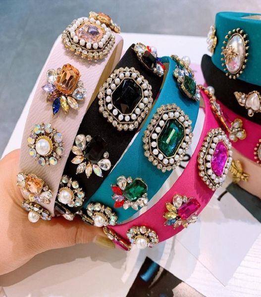 luxury baroque retro crown full rhinestone handmade hair bands crystal velvet wide headband wedding hair jewelry women gifts6696950, Silver
luxury baroque retro crown full rhinestone handmade hair bands crystal velvet wide headband wedding hair jewelry women gifts6696950, Silver