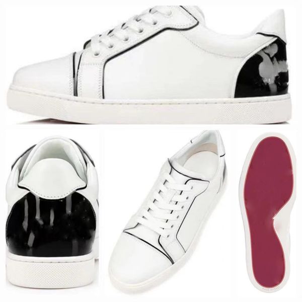 classic low-cut elastic calf leather designer red-soled casual shoes skateboard tennis sneakers fashion men's and women's casual s, Black
classic low-cut elastic calf leather designer red-soled casual shoes skateboard tennis sneakers fashion men's and women's casual s, Black